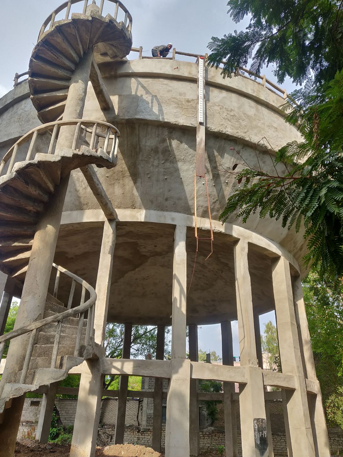 ELSR storage tank restoration in Kurnool
