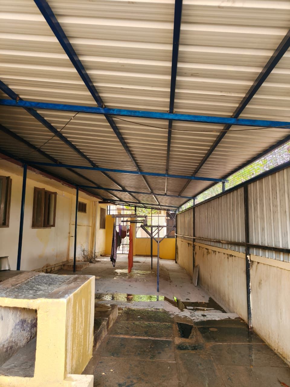 GI structural fabrication at St. Joseph's Convent