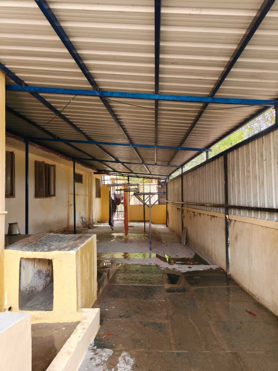 GI structural fabrication at St. Joseph's Convent
